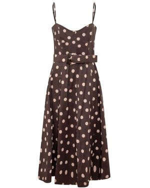 Rebecca Vallance Midi Dresses - Brown