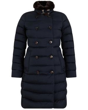 Moorer Longan Jas - Blauw
