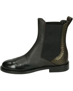 Pertini Schoenen ,Zwart ,Leer 252W33095D4