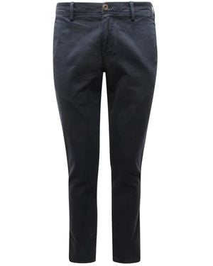 Mason's Slim-Fit Trousers - Blue