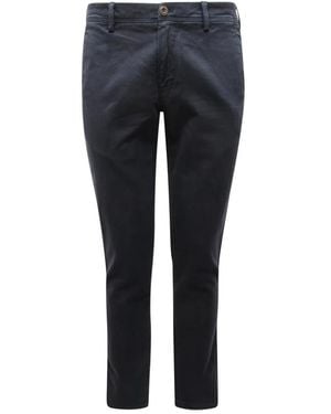 Mason's Slim-Fit Trousers - Blue