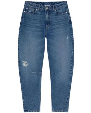 Halfboy Hellblaue denim bananenbein jeans