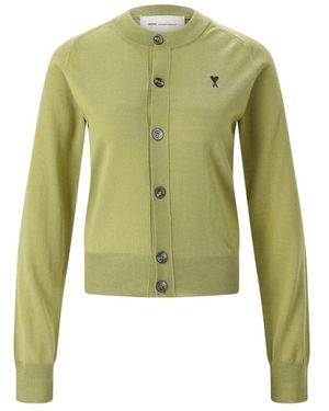 Ami Paris Truien & Vesten ,Groen ,Wol Cardigans