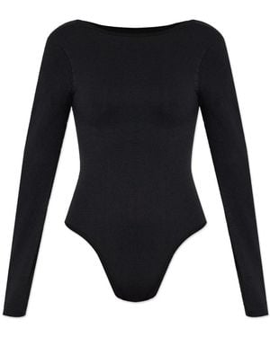 Heist Studios Softskin Body Mit Tiefem Rückenausschnitt - Schwarz