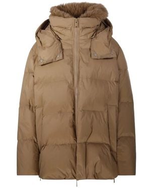 Yves Salomon Winter Jackets - Marrón