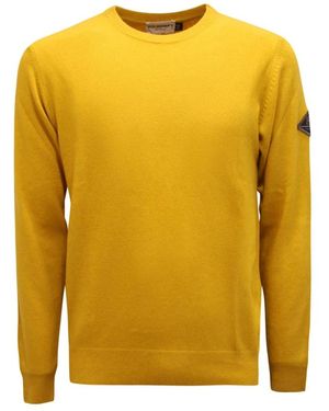 Roy Rogers Round-Neck Knitwear - Yellow