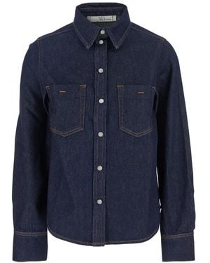 Tela Denim Shirts - Blu