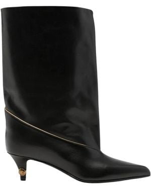 Versace Heeled Boots - Schwarz