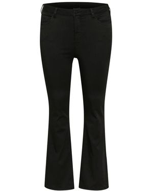 Kaffe Bootcut jeans schwarz tief slim-fit