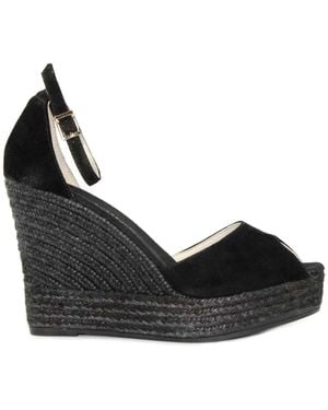 Espadrilles Wedges - Black