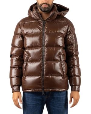 Herno Jassen ,Bruin ,Leer Polar Tech Down Jacket