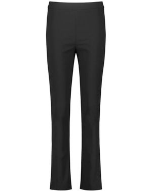 Taifun Slim-Fit Trousers - Black