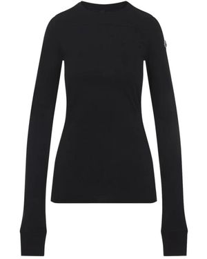 Moncler Long Sleeve Tops - Nero
