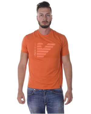 Armani Jeans T-Shirts - Red