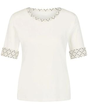 Marc Cain Tops ,Wit ,Katoen T-Shirts