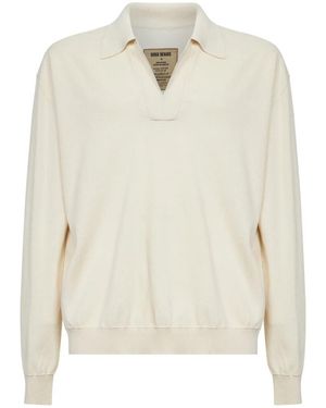 Uma Wang V-Neck Knitwear - Blanco