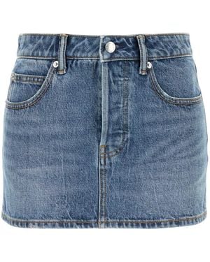 Alexander Wang Denim Skirts - Blue
