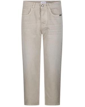 AMISH Straight Jeans - Grey