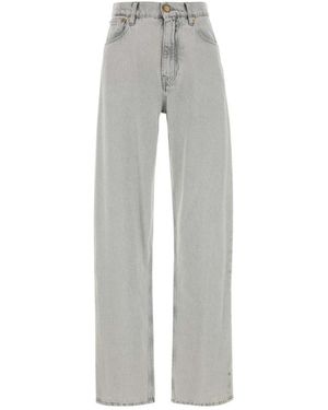 Jil Sander Jeans ,Grijs ,Straight Jeans