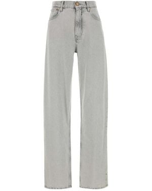 Jil Sander Jeans ,Grijs ,Straight Jeans
