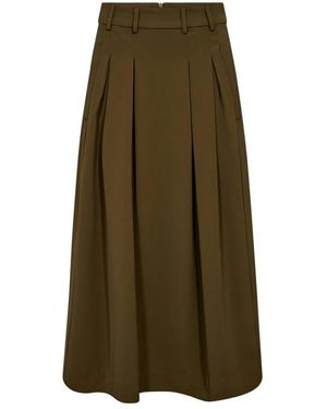 co'couture Midi Skirts - Green