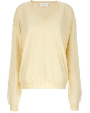 Sportmax V-Neck Knitwear - Amarillo