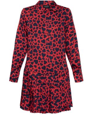 Kate Spade Kleedjes ,Rood ,Jurk Met Logo