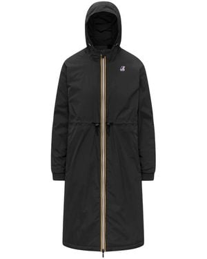 K-Way Rain Jackets - Black
