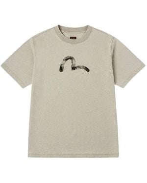 Evisu Tops ,Katoen Osaka Tee - Naturel