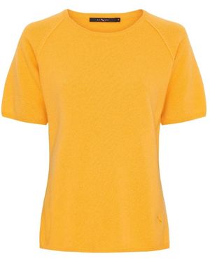 Btfcph Cashmere & Merino T-Shirt - Geel