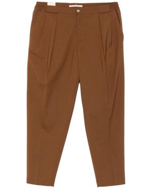 BRIGLIA Cropped Broeken - Bruin
