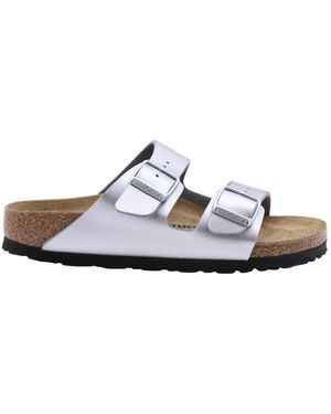 Birkenstock Sliders - Bianco
