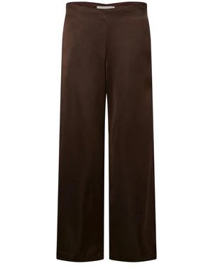 Part Two Wide Trousers - Marrón