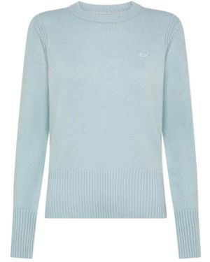 Sun 68 Truien & Vesten ,Blauw ,Round-Neck Truien