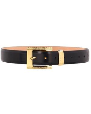 Magda Butrym Accessoires ,Zwart ,Leer Re 26 Riem 02
