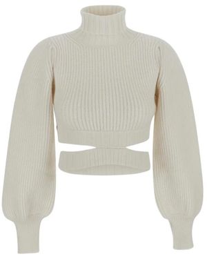 ANDREA ADAMO Turtlenecks - Bianco