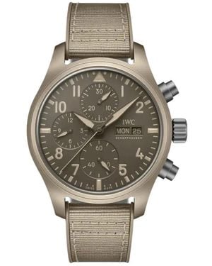 IWC Schaffhausen Accessoires ,Bruin ,Pilot's Watch Chronograph 41 Top Gun Mojave Desert - Metallic