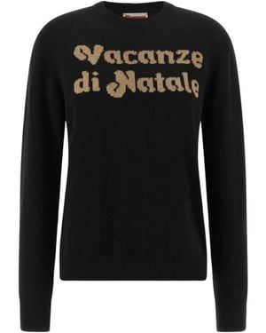 MC2 Saint Barth Round-Neck Knitwear - Negro