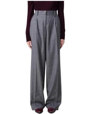 Forte Forte Wide Trousers - Grijs