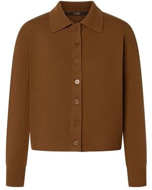 Windsor. Truien & Vesten ,Bruin ,Kasjmier Cashmere Cardigan