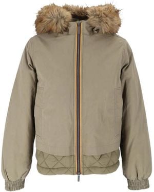K-Way Jassen ,Groen ,Winter Jassen