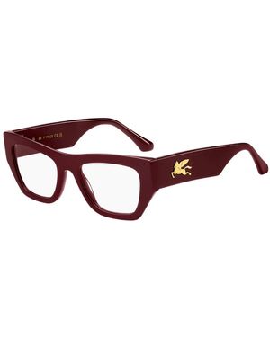Etro Bruine Optische Monturen Stijlvolle Collectie - Rood