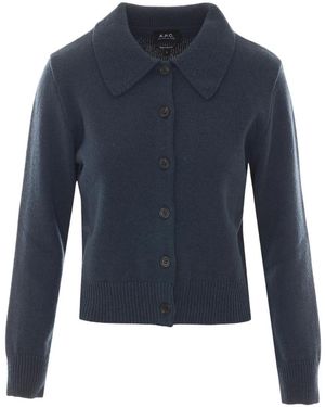 A.P.C. Cardigans - Azul