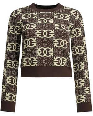 Pinko Round-Neck Knitwear - Black