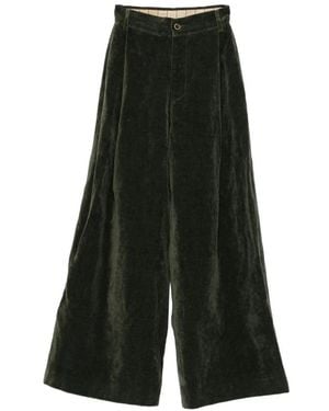 Uma Wang Wide Trousers - Groen