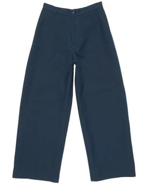 Acne Studios Wide Trousers - Blu