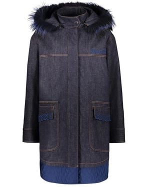 Fendi Parkas - Blue
