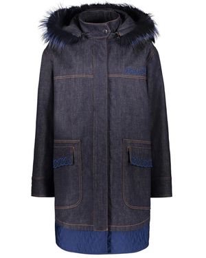 Fendi Parkas - Blue