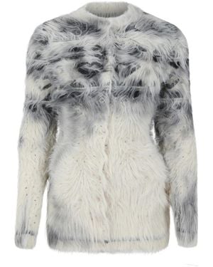Maison Margiela Round-Neck Knitwear - Grey