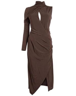Pinko Midi Dresses - Marron
